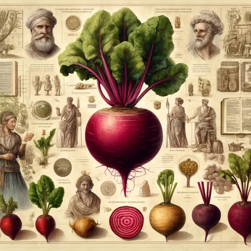 A historical collage of beets